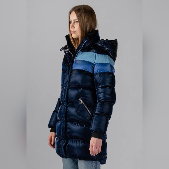 Brand New Woman's Woodpecker Penguin Long Coat Jacket XS - Picture 3 of 8